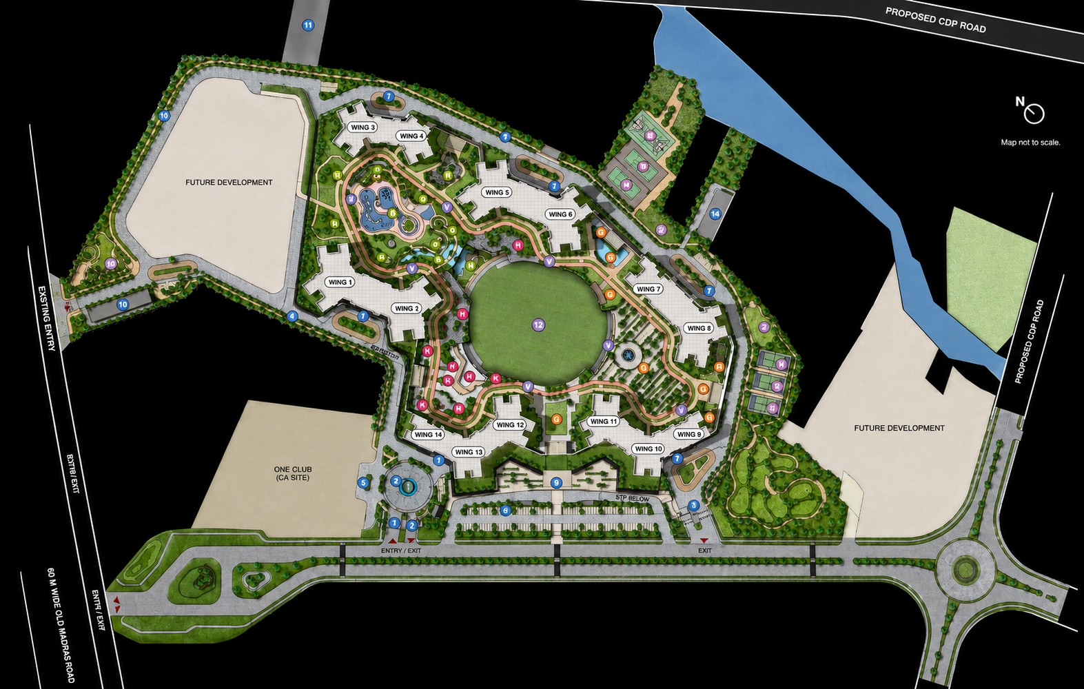 Sobha One World Floor Plan