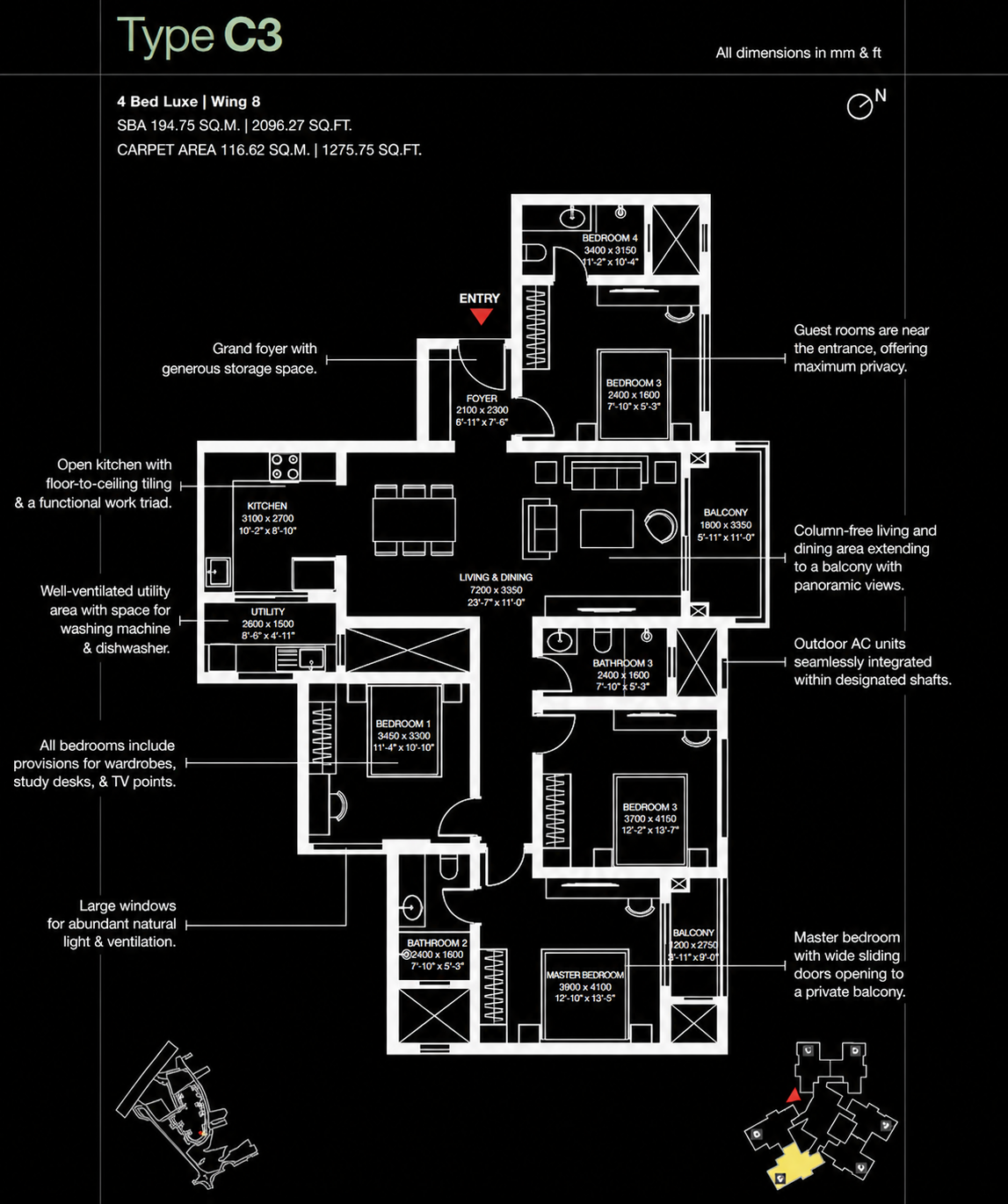 Sobha One World hoskote bangalore floorplan