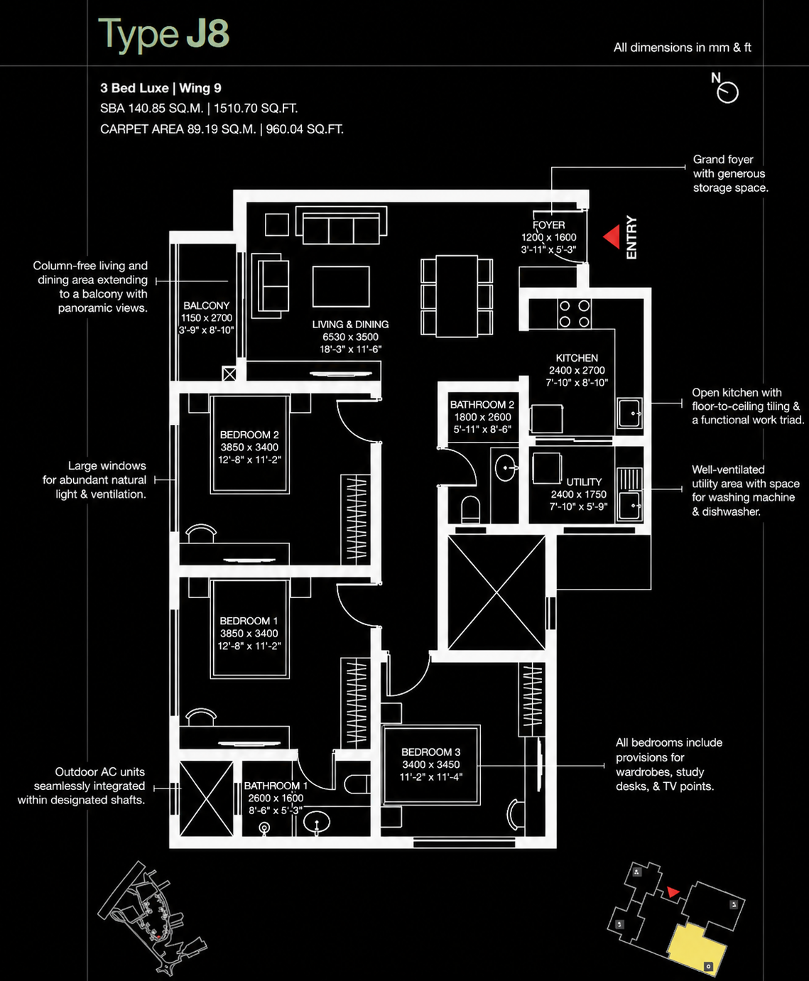 Sobha One World bangalore floorplan